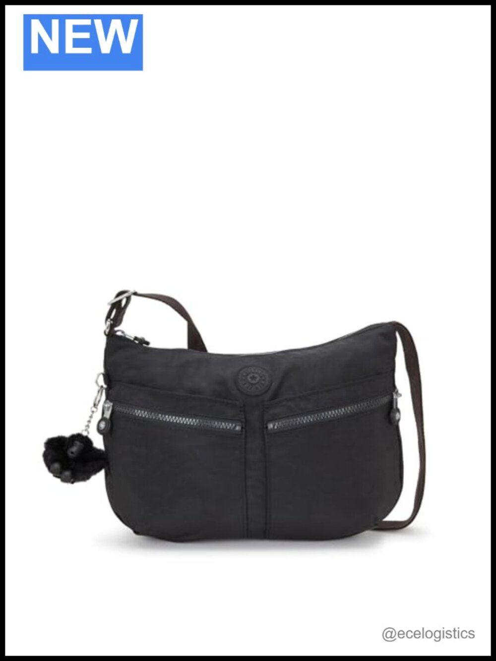 Kipling Izellah Crossbody Bag Nylon Lightweight Adjustable Strap